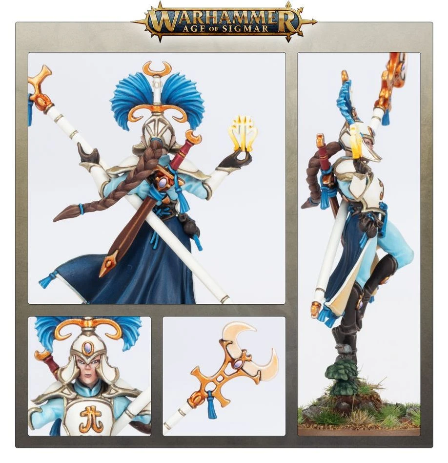 Games Workshop Lumineth Realms-Lords: Scinari Enlightener 1 Games Workshop Lumineth Realms-Lords: Scinari Enlightener