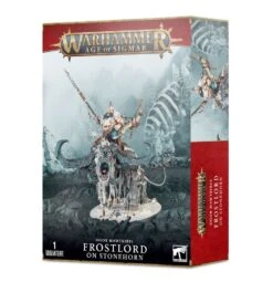 Games Workshop Orgor Mawtribes: Frostlord On Stonehorn
