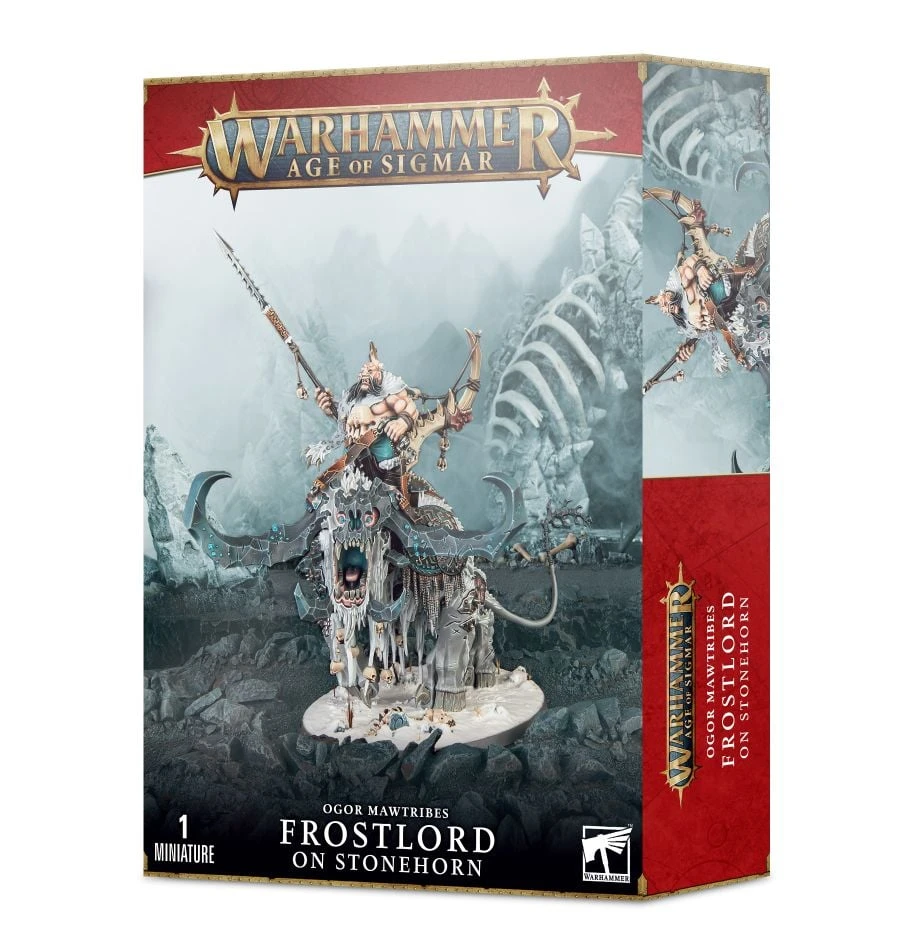 Games Workshop Orgor Mawtribes: Frostlord On Stonehorn 1 Games Workshop Orgor Mawtribes: Frostlord On Stonehorn