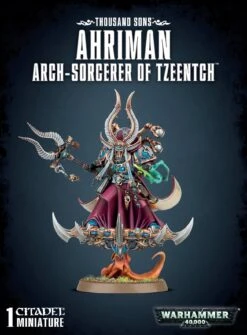 Games Workshop Thousand Sons: Ahriman Arch-Sorcerer Of Tzeentch