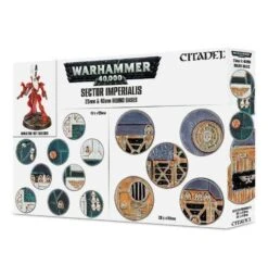 Games Workshop Citadel - Sector Imperialis 25mm & 40mm Round Bases (Boxed)
