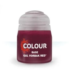 Games Workshop Paint - Citadel Base - Gal Vorbak Red