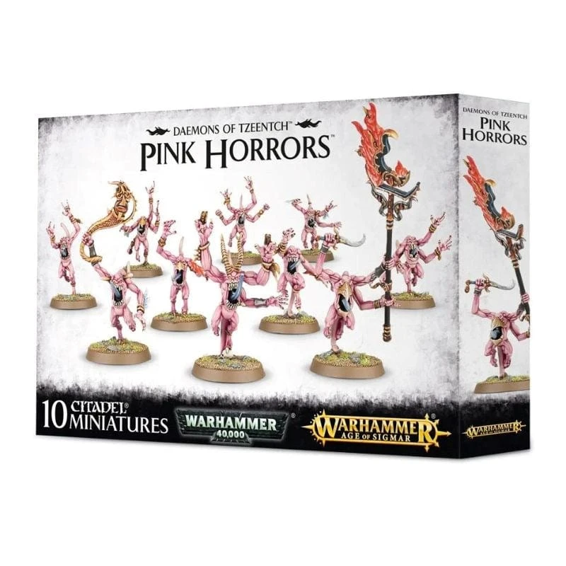 Games Workshop Age Of Sigmar - Daemons Of Tzeentch - Pink Horrors 1 Games Workshop Age Of Sigmar - Daemons Of Tzeentch - Pink Horrors