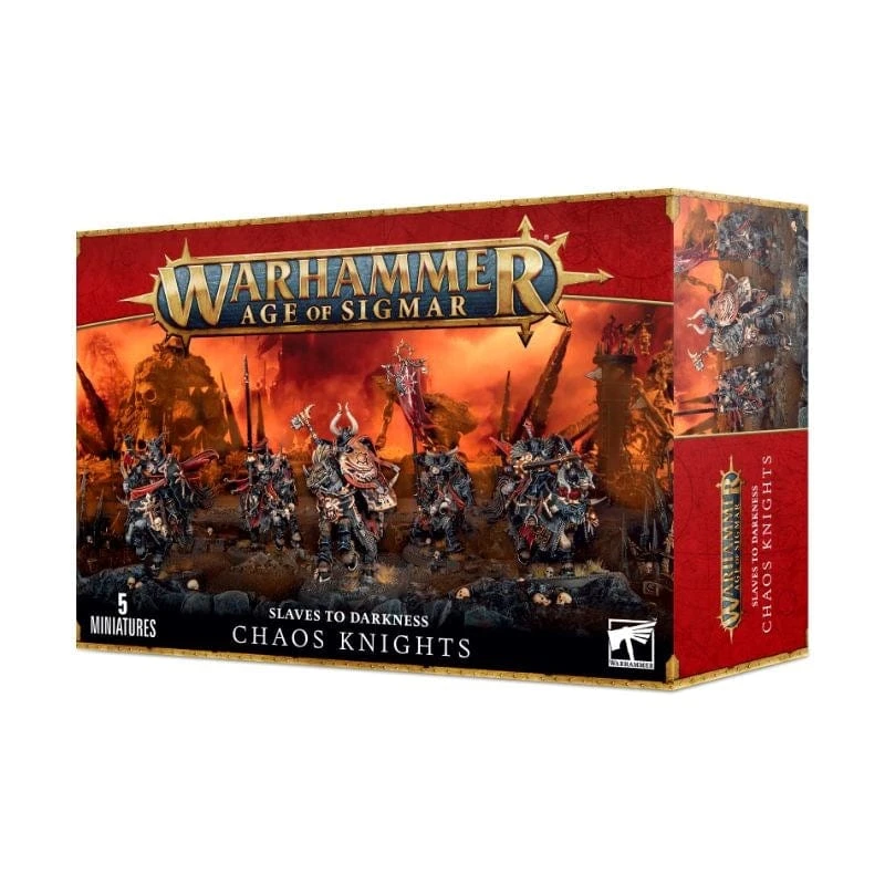 Games Workshop Age Of Sigmar - Slaves To Darkness - Chaos Knights 1 Games Workshop Age Of Sigmar - Slaves To Darkness - Chaos Knights