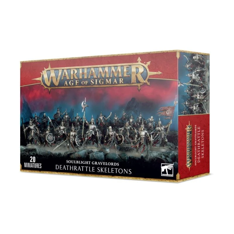 Games Workshop Age Of Sigmar - Soulblight Gravelords - Deathrattle Skeletons 1 Games Workshop Age Of Sigmar - Soulblight Gravelords - Deathrattle Skeletons