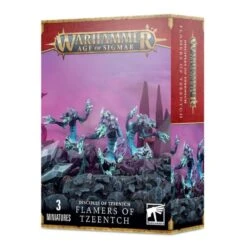 Games Workshop Age Of Sigmar/Warhammer 40k - Disciples Of Tzeentch - Flamers Of Tzeentch