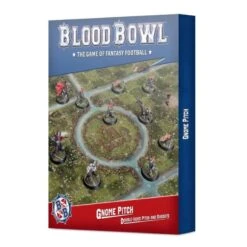 Games Workshop Blood Bowl - Gnome Team Pitch And Dugouts