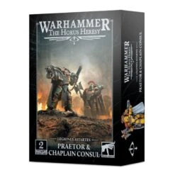 Games Workshop Horus Heresy - Legiones Astartes - Praetor & Chaplain Consul (Boxed)