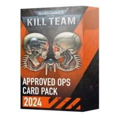 Games Workshop Kill Team - Approved Ops Card Pack (2024)