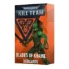 Games Workshop Kill Team - Datacards - Blades Of Khaine