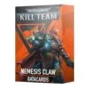 Games Workshop Kill Team - Datacards - Nemesis Claw (2024)