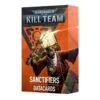 Games Workshop Kill Team - Sanctifiers Datacards (Preorder - 28/06/2025 Release)