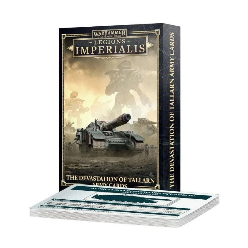 Games Workshop Legions Imperialis - Devastation Of Tallarn Army Cards 1 Games Workshop Legions Imperialis - Devastation Of Tallarn Army Cards
