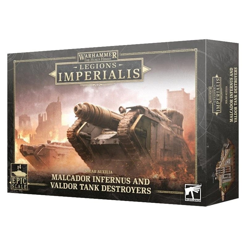 Games Workshop Legions Imperialis - Solar Auxilia - Malcador Infernus And Valdors 1 Games Workshop Legions Imperialis - Solar Auxilia - Malcador Infernus And Valdors