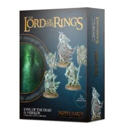 Games Workshop Middle Earth - King Of The Dead & Heralds (Boxed)