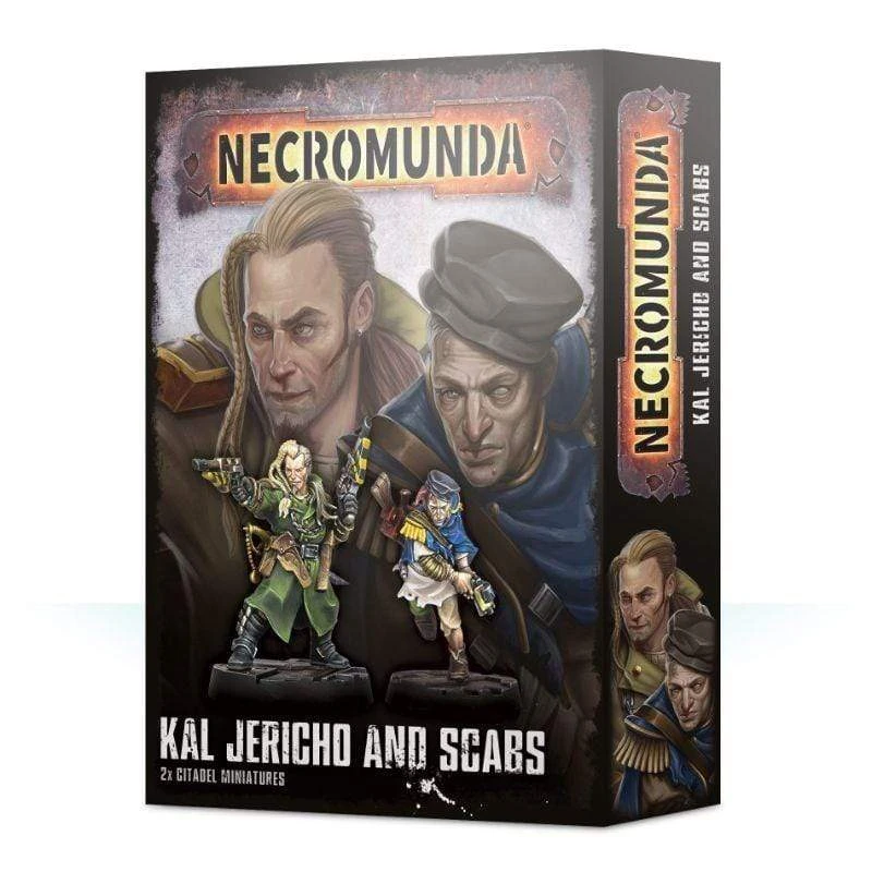 Games Workshop Necromunda - Kal Jericho And Scabs 1 Games Workshop Necromunda - Kal Jericho And Scabs