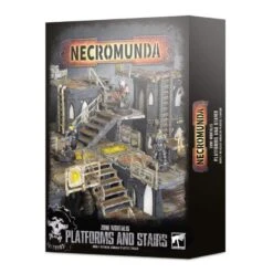 Games Workshop Necromunda - Scenery - Zone Mortalis Platforms & Stairs