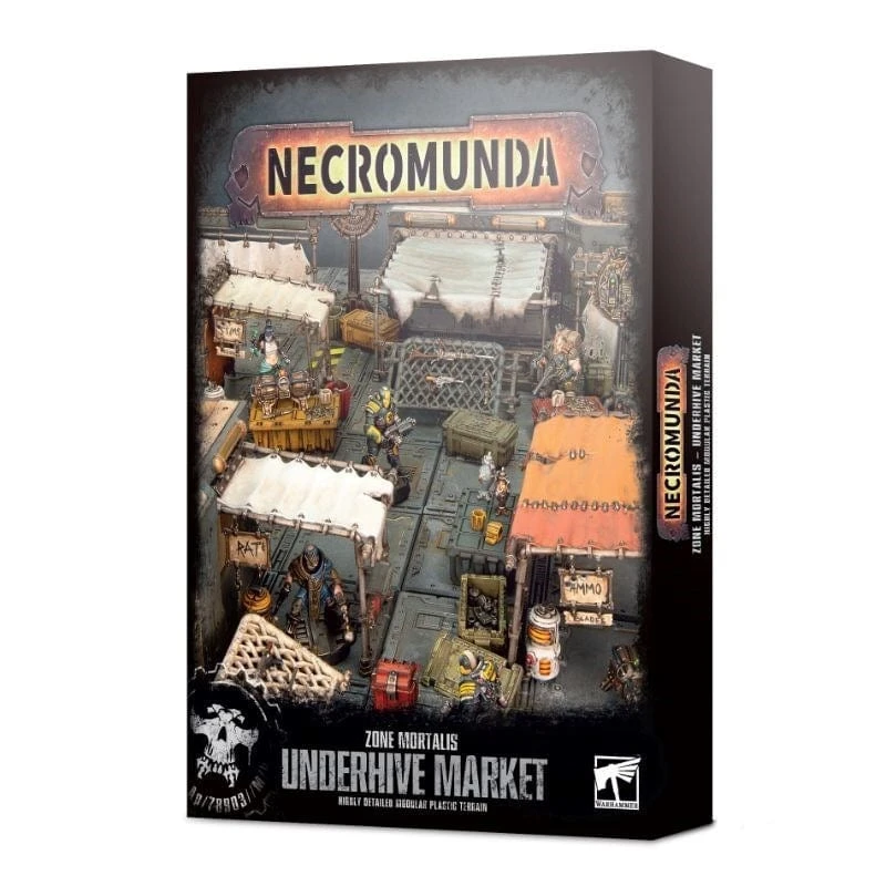 Games Workshop Necromunda - Scenery - Zone Mortalis Underhive Market (2022) 1 Games Workshop Necromunda - Scenery - Zone Mortalis Underhive Market (2022)