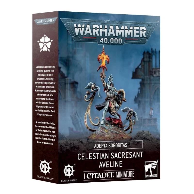 Games Workshop Warhammer 40K - Adepta Sororitas - Celestian Sacresant Aveline 1 Games Workshop Warhammer 40K - Adepta Sororitas - Celestian Sacresant Aveline