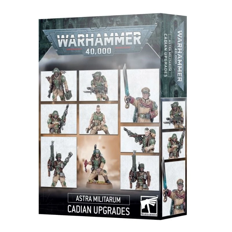 Games Workshop Warhammer 40k - Astra Militarum - Cadian Upgrades 1 Games Workshop Warhammer 40k - Astra Militarum - Cadian Upgrades