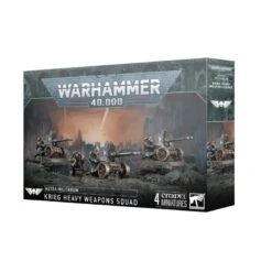 Games Workshop Warhammer 40k - Astra Militarum - Krieg Heavy Weapons Squad