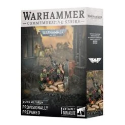 Games Workshop Warhammer 40k - Astra Militarum - Provisionally Prepared