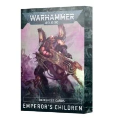 Games Workshop Warhammer 40k - Emperor's Children - Datasheet Cards