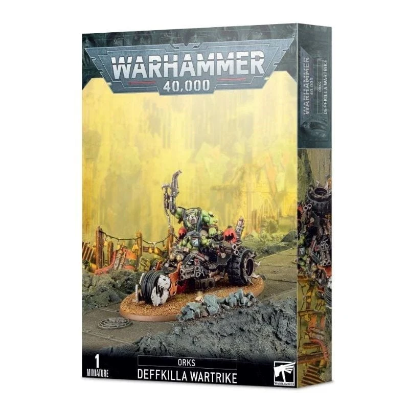Games Workshop Warhammer 40k - Ork - Deffkilla Wartrike (Boxed) 1 Games Workshop Warhammer 40k - Ork - Deffkilla Wartrike (Boxed)