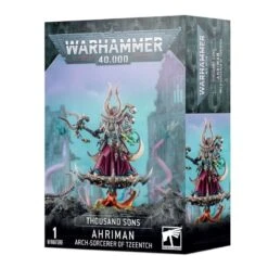Games Workshop Warhammer 40k - Thousand Sons - Ahriman, Arch-Sorccerer Of Tzeentch 2021 (Boxed)