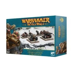 Games Workshop Warhammer - The Old World - Dwarfen Mountain Holds - Dwarf Cannon & Organ Gun