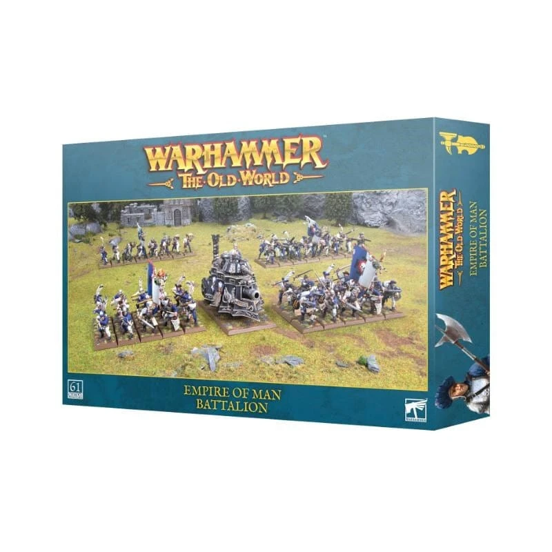 Games Workshop Warhammer - The Old World - Empire Of Man - Battalion 1 Games Workshop Warhammer - The Old World - Empire Of Man - Battalion