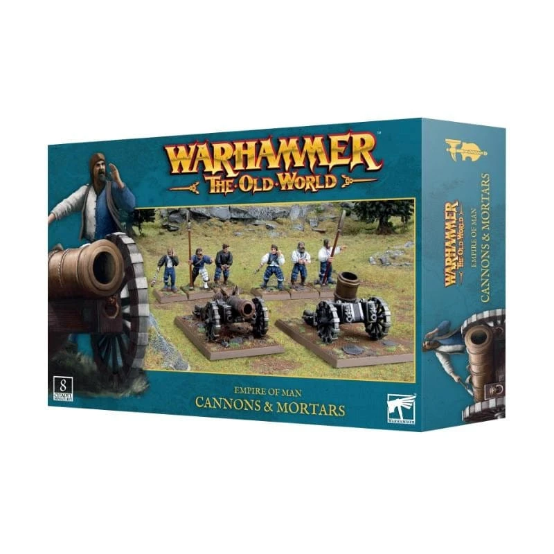 Games Workshop Warhammer - The Old World - Empire Of Man - Cannons And Mortars 1 Games Workshop Warhammer - The Old World - Empire Of Man - Cannons And Mortars
