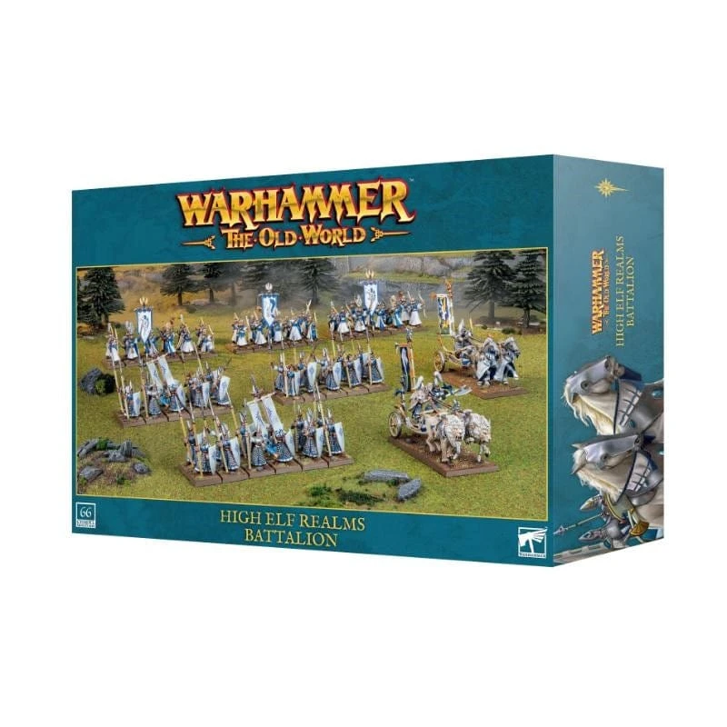 Games Workshop Warhammer - The Old World - High Elf Realms - Battalion 1 Games Workshop Warhammer - The Old World - High Elf Realms - Battalion
