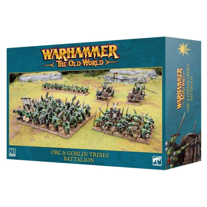 Games Workshop Warhammer - The Old World - Orc & Goblin Tribes - Battalion 1 Games Workshop Warhammer - The Old World - Orc & Goblin Tribes - Battalion