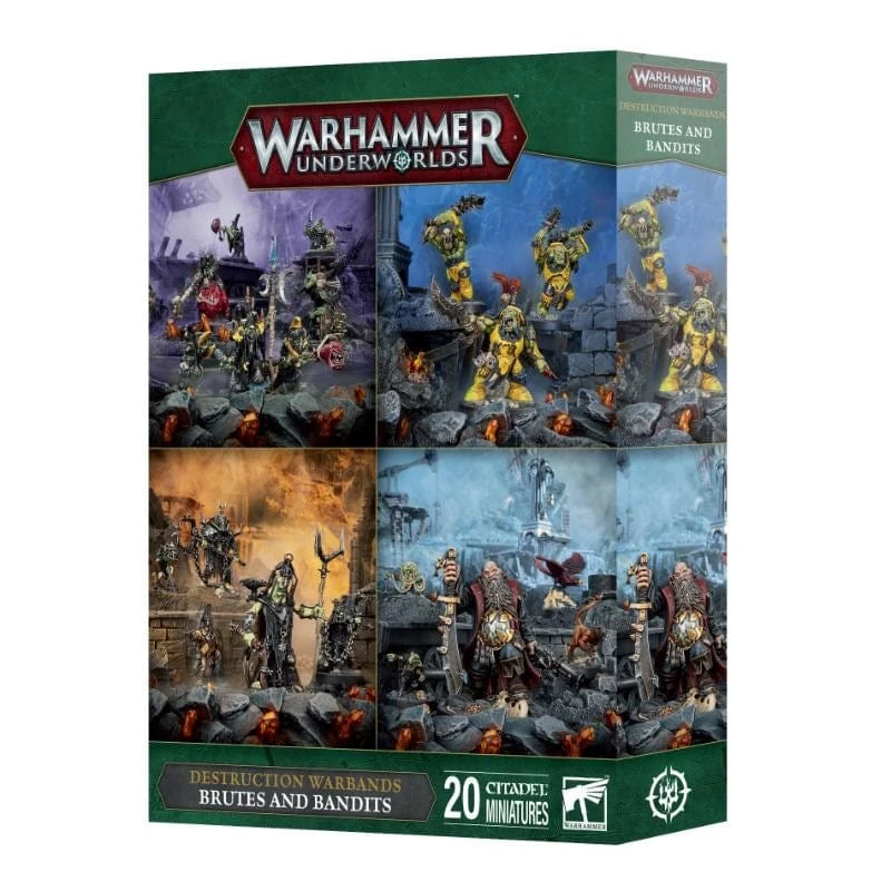 Games Workshop Warhammer Underworlds - Destruction Warbands - Brutes And Bandits 1 Games Workshop Warhammer Underworlds - Destruction Warbands - Brutes And Bandits