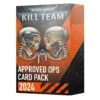 Games Workshop Kill Team: Approved Ops Card Pack