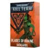 Games Workshop Kill Team Datacards: Blades Of Khaine