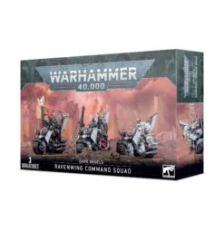Games Workshop Dark Angels: Ravenwing Command Squad | Ravening Black Knights