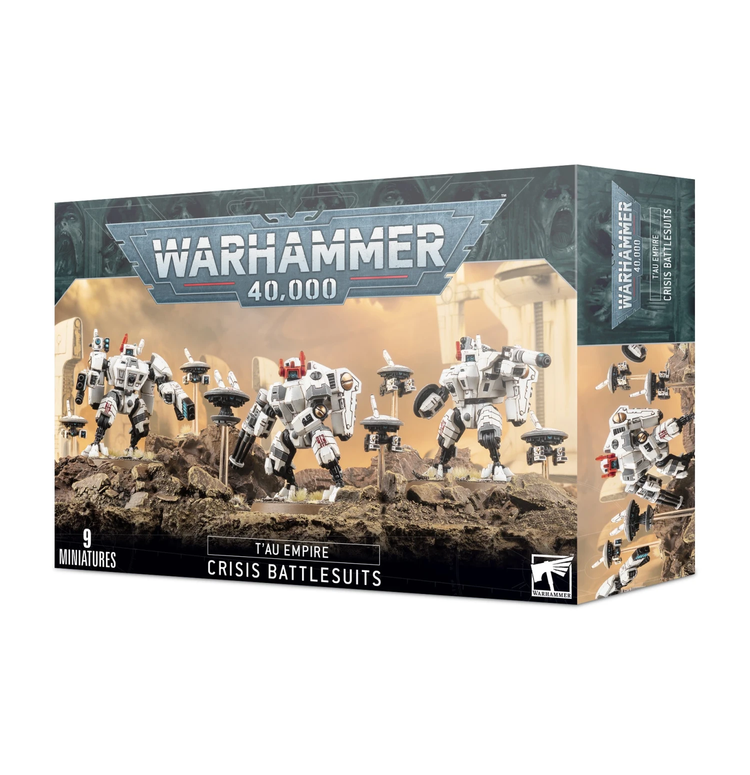 Games Workshop Tau Empire: XV8 Crisis Battlesuits 1 Games Workshop Tau Empire: XV8 Crisis Battlesuits