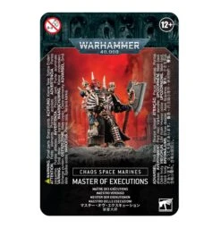 Games Workshop Chaos Space Marines: Master Of Executions