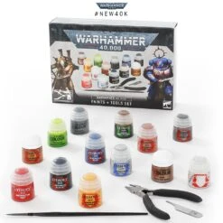 Games Workshop Warhammer 40,000: Paints + Tools Set